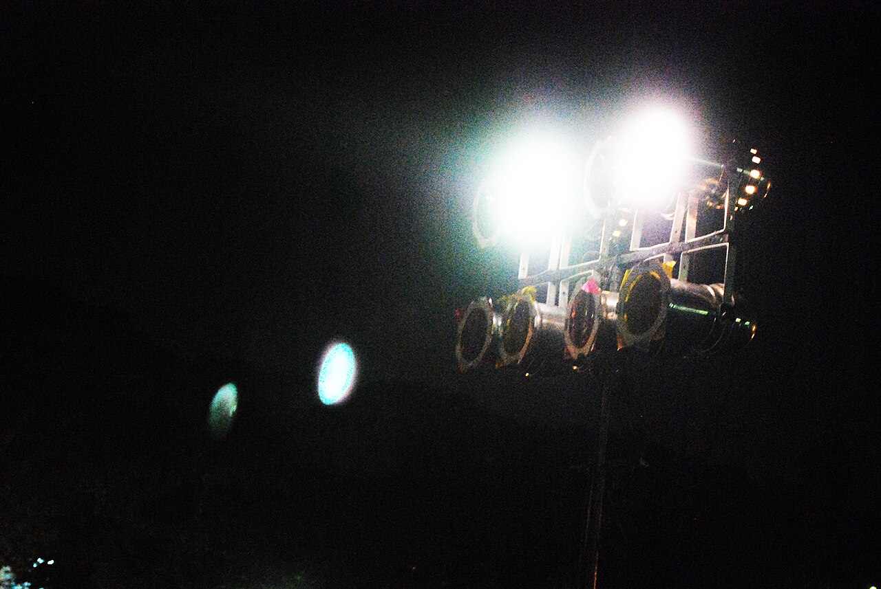Klieg-/Bogenlicht