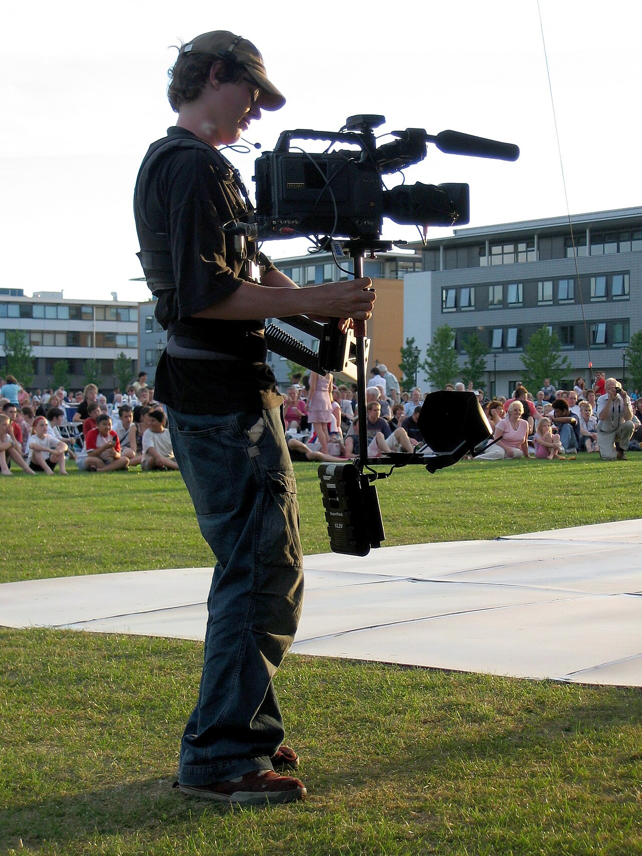 Steadicam im Einsatz